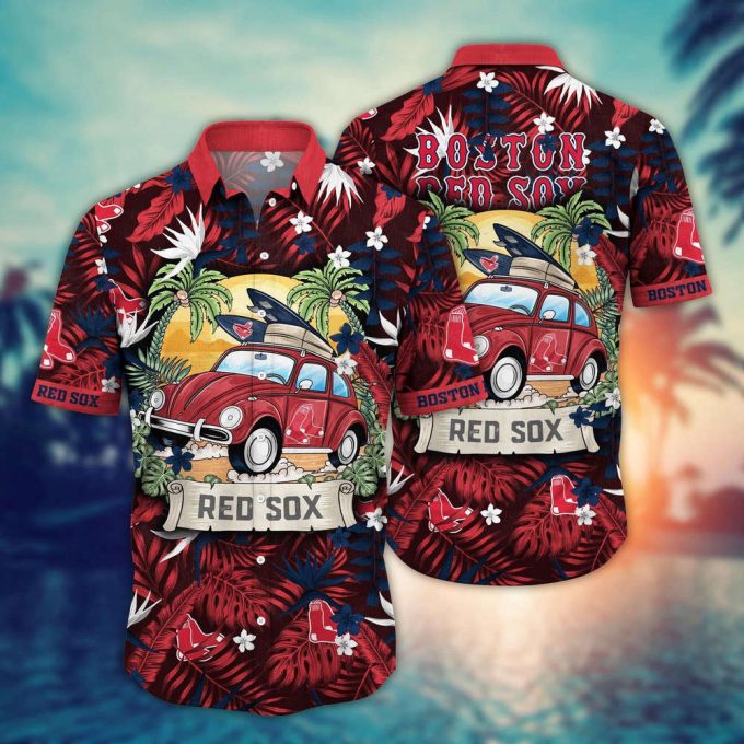 Mlb Boston Red Sox Hawaiian Shirt Summer Heatwave For Sports Fans 2