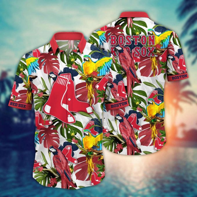 Mlb Boston Red Sox Hawaiian Shirt Victory In Bloom Gift For Fans 2