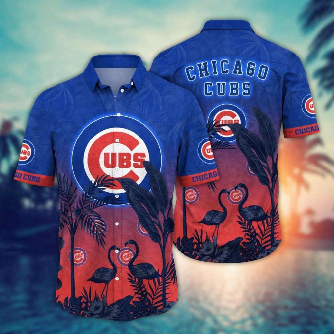 Mlb Chicago Cubs Hawaiian Shirt Chase The Sunset Gift For Fans 2