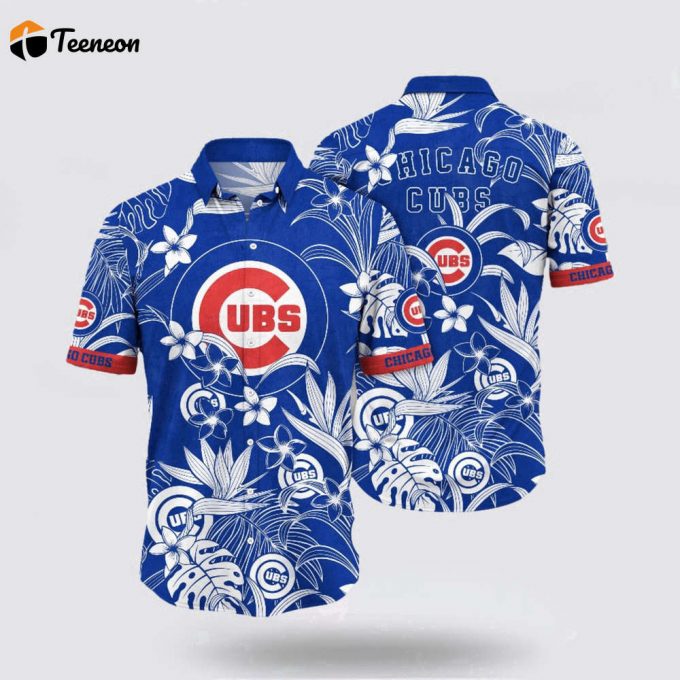 Mlb Chicago Cubs Hawaiian Shirt Explore Ocean Vibes With The Unique For Fans 1