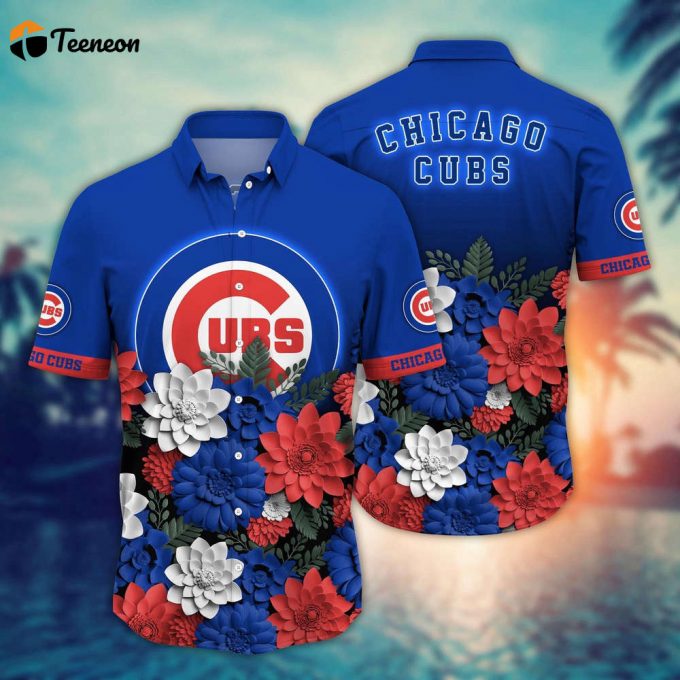 Mlb Chicago Cubs Hawaiian Shirt Hawaiian Heatwave For Sport Fan 1