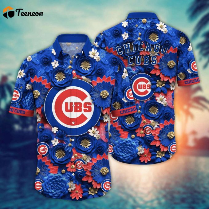 Mlb Chicago Cubs Hawaiian Shirt Hitting Fashion Highs For Fans 1