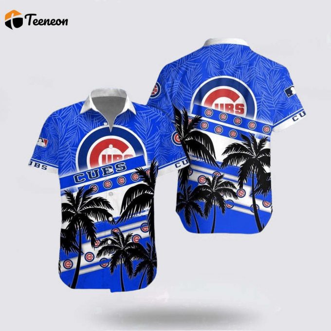 Mlb Chicago Cubs Hawaiian Shirt Immerse Yourself In The Sea Breeze For Fans 1