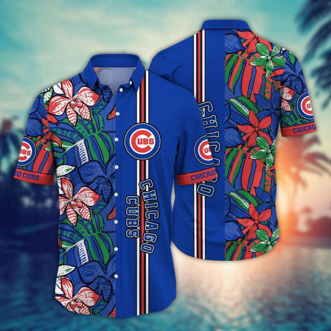 Mlb Chicago Cubs Hawaiian Shirt Summer Swirl Gift For Fans 2