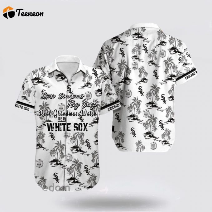 Mlb Chicago White Sox Hawaiian Shirt Dive Into Tropical Style For Fans 1