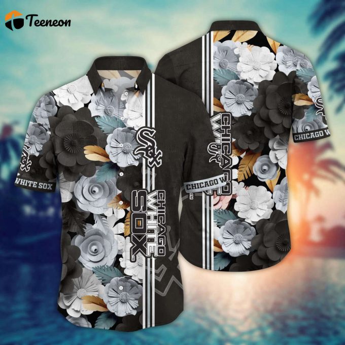 Mlb Chicago White Sox Hawaiian Shirt Fashion Frenzy In Floral For Sport Fan 1