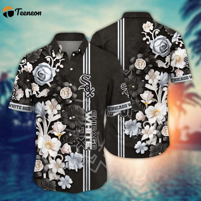 Mlb Chicago White Sox Hawaiian Shirt Mlb Luau League Looks For Sport Fan 1