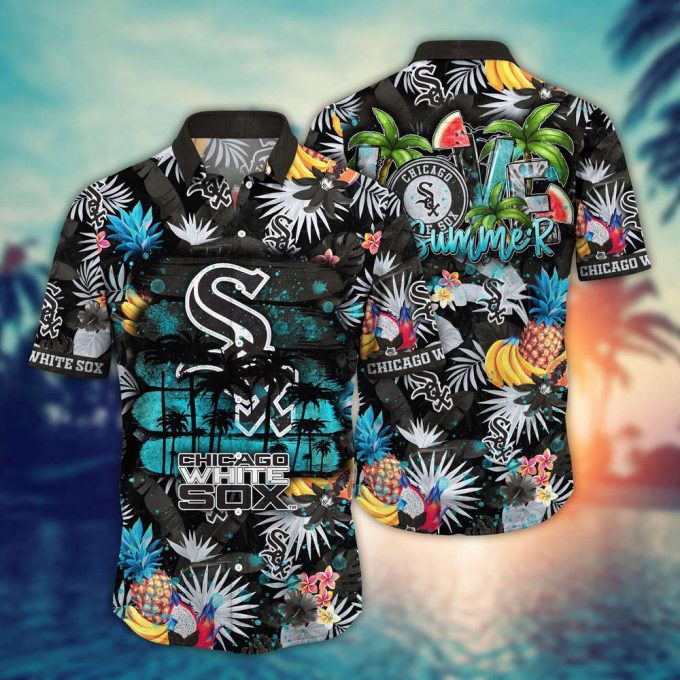 Mlb Chicago White Sox Hawaiian Shirt Pitch Perfect Style For Sports Fans 2