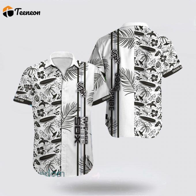 Mlb Chicago White Sox Hawaiian Shirt Transform The Beach Into A Catwalk For Fans 1