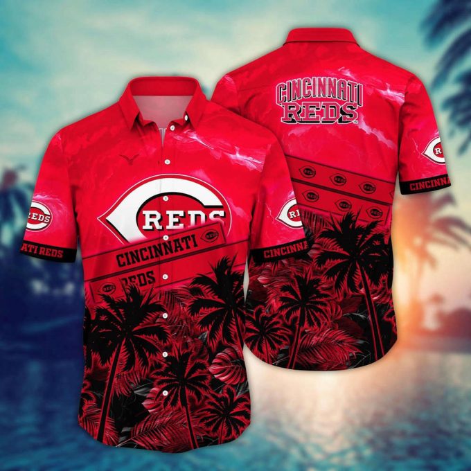 Mlb Cincinnati Reds Hawaiian Shirt Aloha Spirit Soars Gift For Fans 2