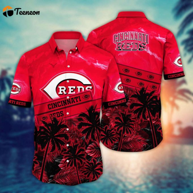 Mlb Cincinnati Reds Hawaiian Shirt Aloha Spirit Soars Gift For Fans 1