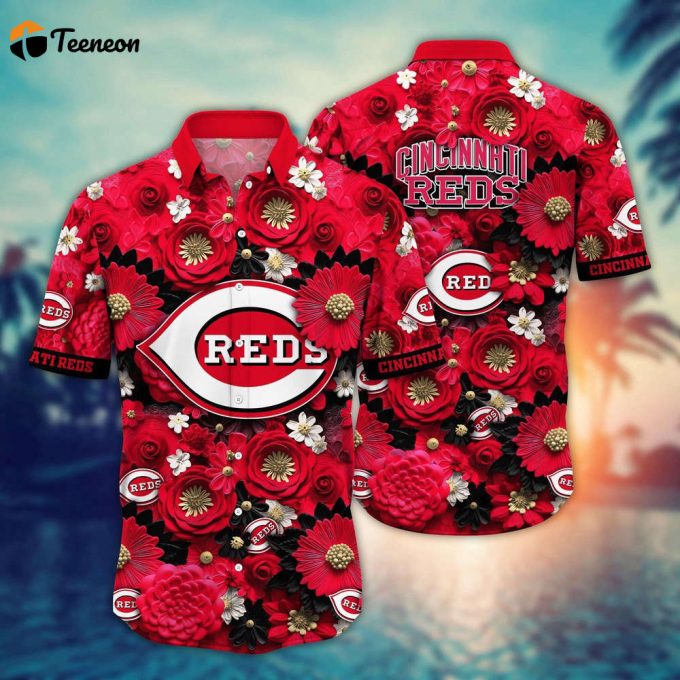 Mlb Cincinnati Reds Hawaiian Shirt Hitting Fashion Highs For Fans 1