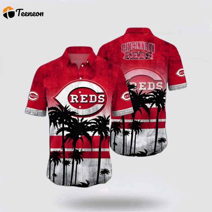 Mlb Cincinnati Reds Hawaiian Shirt Perfect Fusion Baseball And Hawaiian Style For Fans 1