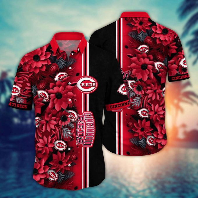 Mlb Cincinnati Reds Hawaiian Shirt Steal The Bases Steal The Show For Fans 2