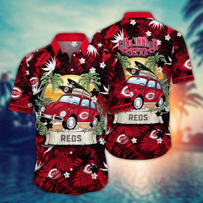 Mlb Cincinnati Reds Hawaiian Shirt Summer Heatwave For Sports Fans 2