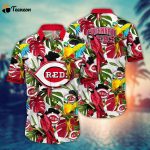 MLB CIncInnati Reds Hawaiian Shirt Victory In Bloom Gift For Fans