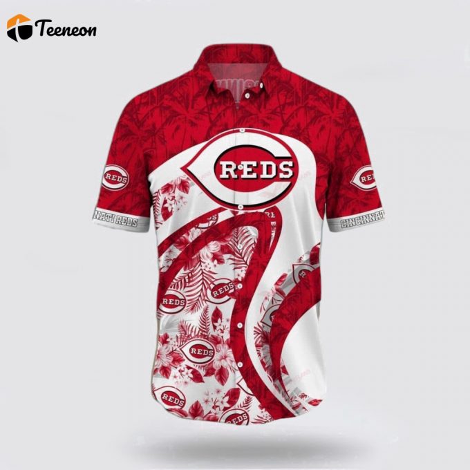 Mlb Cincinnati Reds Hawaiian Shirt Welcome Summer Full Of Energy With Tropical Fashion For Fans 1