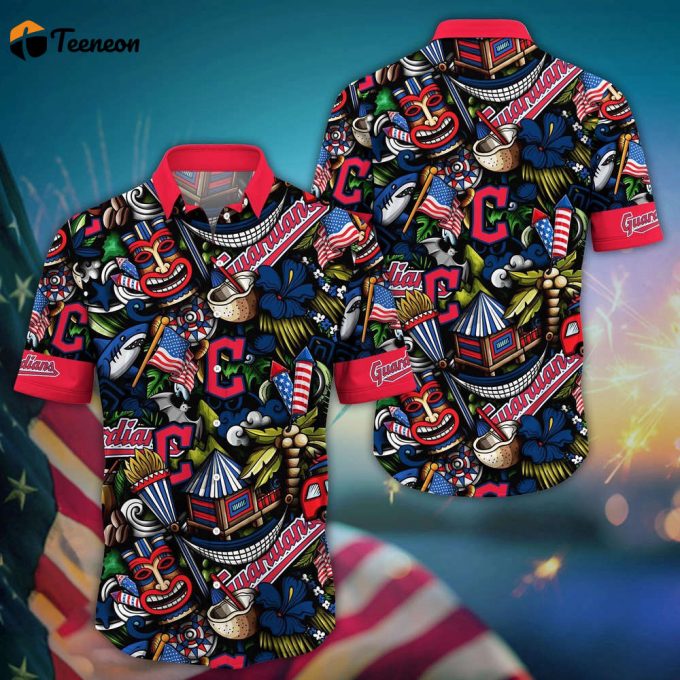 Mlb Cleveland Guardians Hawaii Shirt Vibrant Aloha For Cool Fans 1