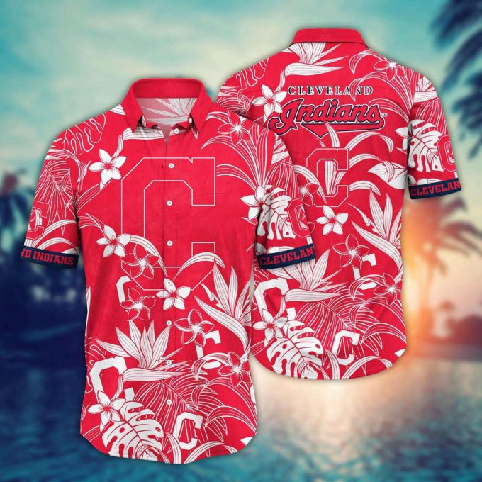 Mlb Cleveland Indians Hawaiian Shirt Breeze Through Summer Gift For Fans 2