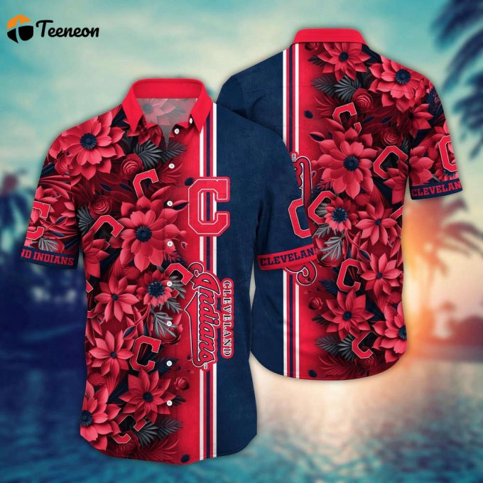 Mlb Cleveland Indians Hawaiian Shirt Steal The Bases Steal The Show For Fans 1