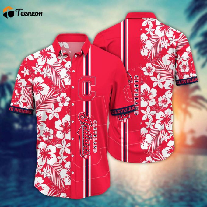 Mlb Cleveland Indians Hawaiian Shirt Swing Into Summer For Sports Fans 1