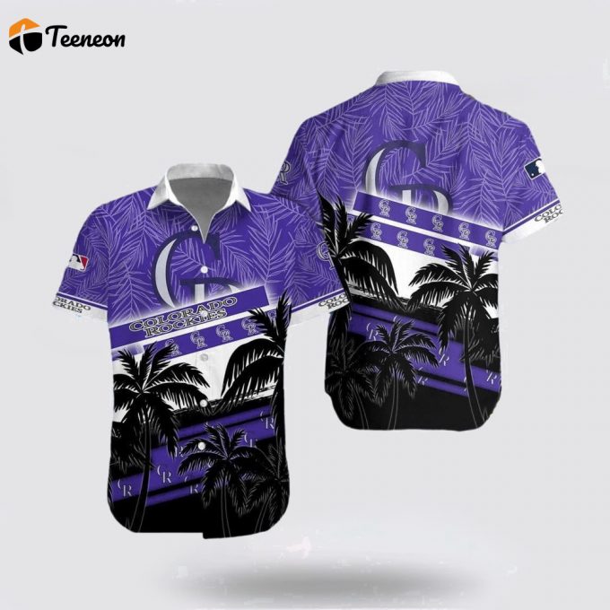 Mlb Colorado Rockies Hawaiian Shirt Get Ahead Of The Fashion Wave For Fans 1