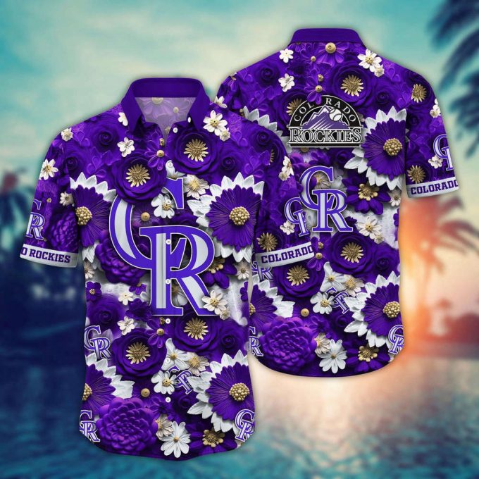 Mlb Colorado Rockies Hawaiian Shirt Hitting Fashion Highs For Fans 2