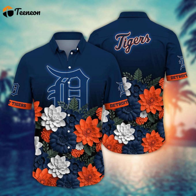 Mlb Detroit Tigers Hawaiian Shirt Hawaiian Heatwave For Sport Fan 1