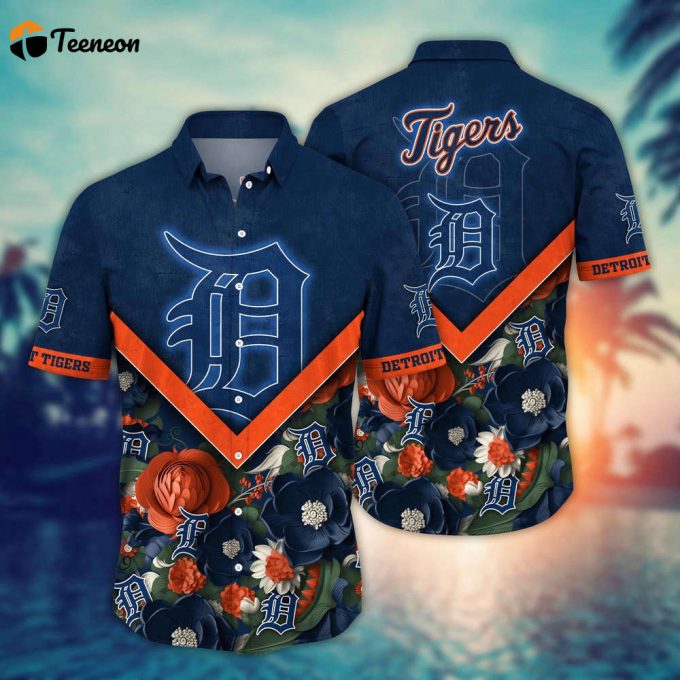 Mlb Detroit Tigers Hawaiian Shirt Summer Swing For Sport Fan 1