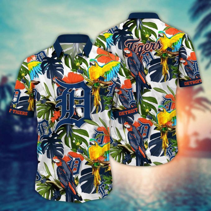 Mlb Detroit Tigers Hawaiian Shirt Victory In Bloom Gift For Fans 2