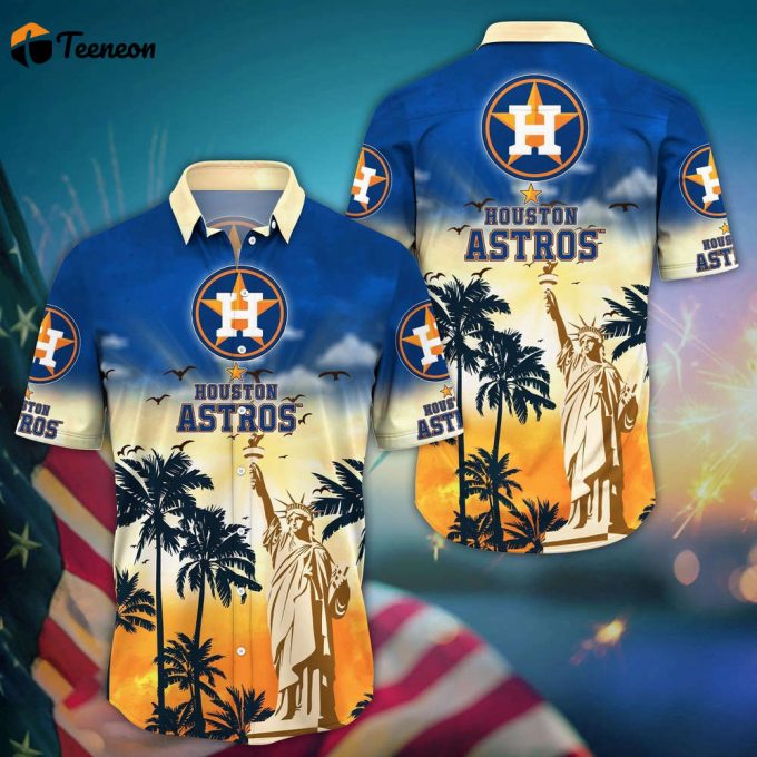 Mlb Houston Astros Hawaii Shirt Sunrise To Sunset For Cool Fans 1