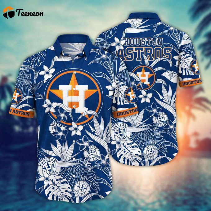 Mlb Houston Astros Hawaiian Shirt Breeze Through Summer Gift For Fans 1