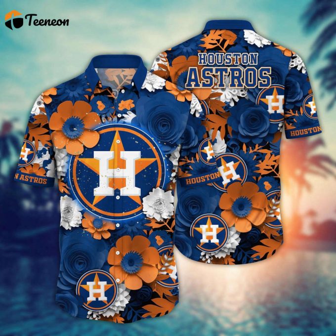 Mlb Houston Astros Hawaiian Shirt Diamond Dreams For Sport Fan 1