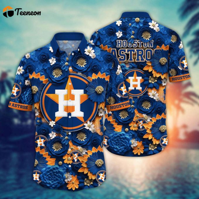 Mlb Houston Astros Hawaiian Shirt Hitting Fashion Highs For Fans 1