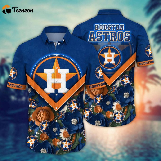 Mlb Houston Astros Hawaiian Shirt Summer Swing For Sport Fan 1