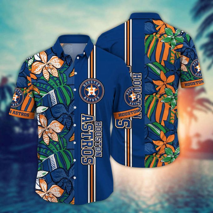 Mlb Houston Astros Hawaiian Shirt Summer Swirl Gift For Fans 2