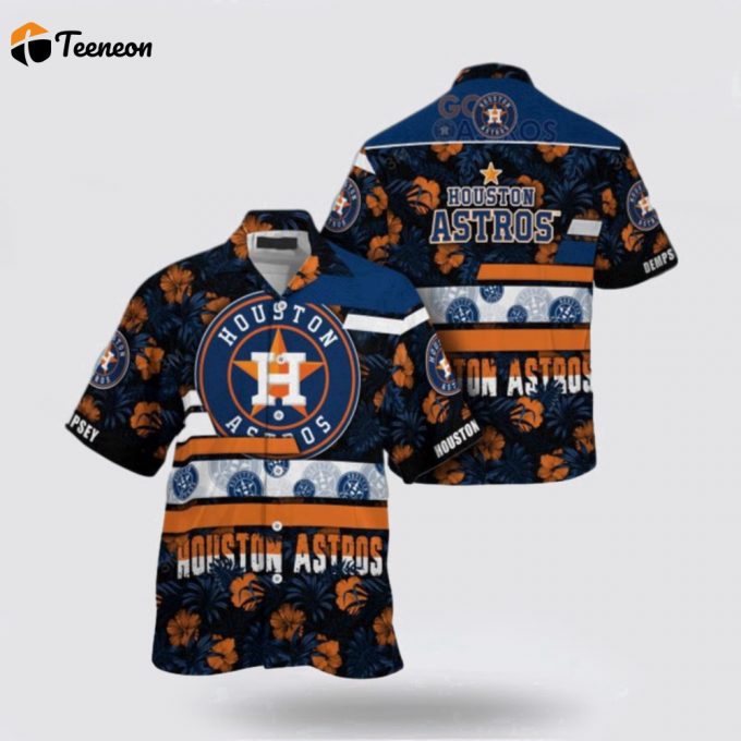 Mlb Houston Astros Hawaiian Shirt Transform The Beach Into A Catwalk For Fans 1