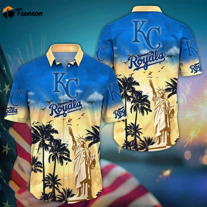 Mlb Kansas City Royals Hawaii Shirt Sunrise To Sunset For Cool Fans 1