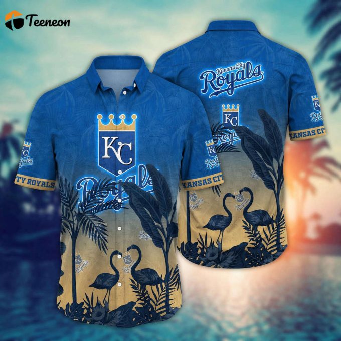 Mlb Kansas City Royals Hawaiian Shirt Chase The Sunset Gift For Fans 1