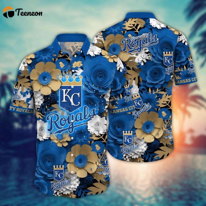 Mlb Kansas City Royals Hawaiian Shirt Diamond Dreams For Sport Fan 1