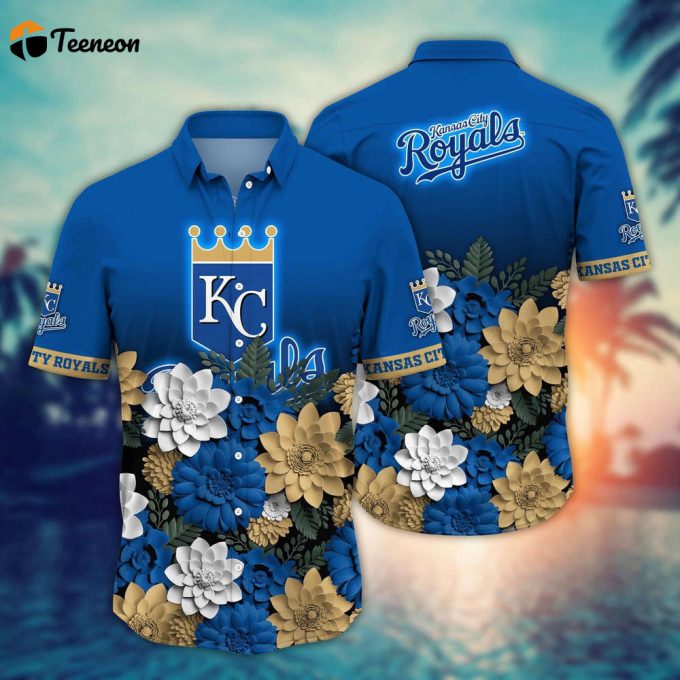 Mlb Kansas City Royals Hawaiian Shirt Hawaiian Heatwave For Sport Fan 1