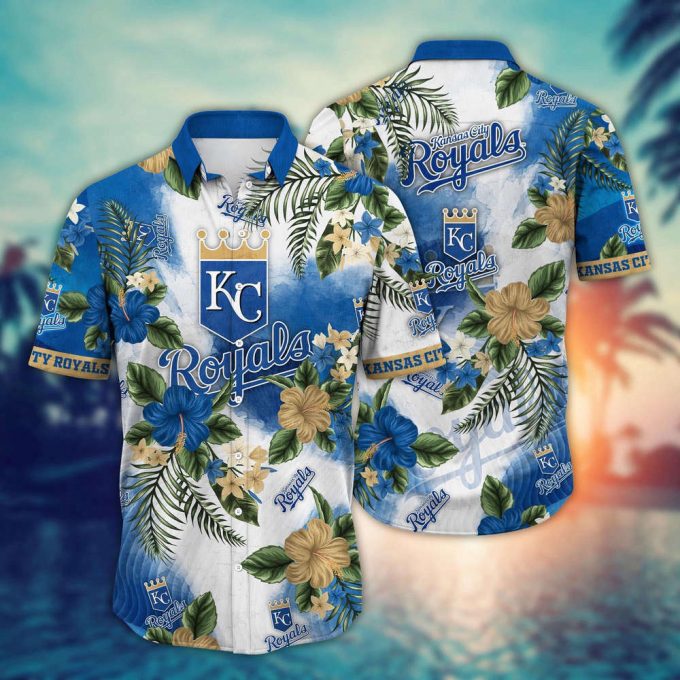 Mlb Kansas City Royals Hawaiian Shirt Pitch Perfect Bloom Gift For Fans 2