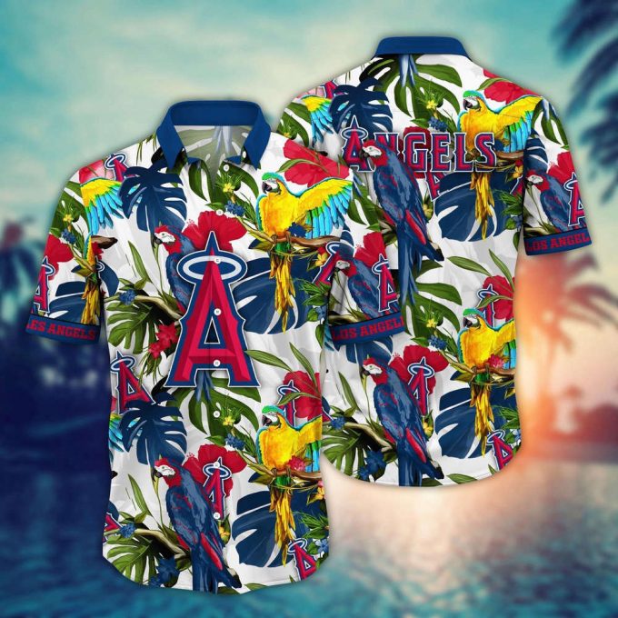 Mlb Los Angeles Angels Hawaiian Shirt Victory In Bloom Gift For Fans 2