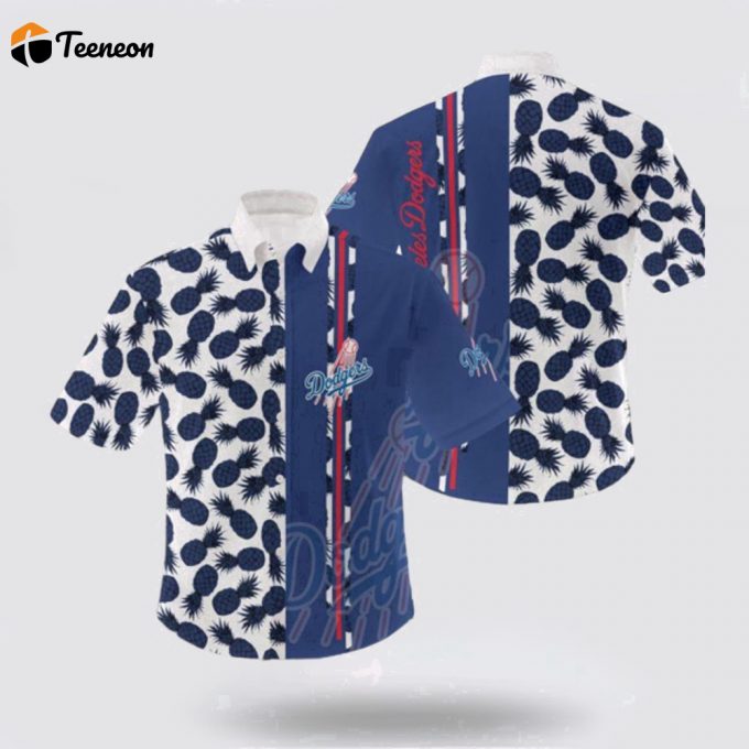 Mlb Los Angeles Dodgers Hawaiian Shirt Celebrate Summer In Style For Fans 1