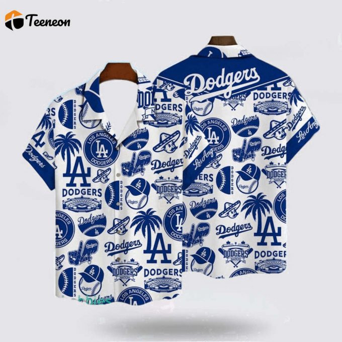 Mlb Los Angeles Dodgers Hawaiian Shirt Discover The Unique Essence Of Summer For Fans 1