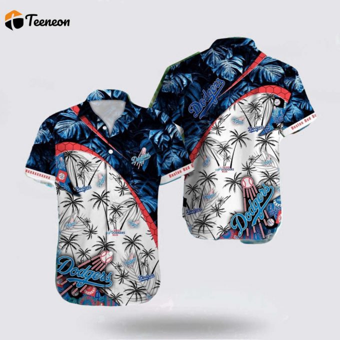 Mlb Los Angeles Dodgers Hawaiian Shirt Explore Ocean Vibes With Unique Tropical Fashion For Fans 1