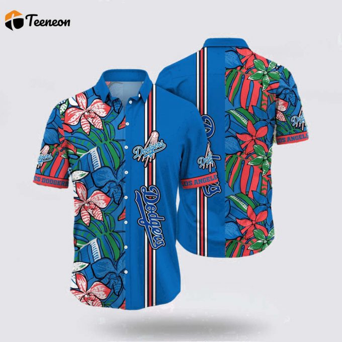 Mlb Los Angeles Dodgers Hawaiian Shirt Let Your Imagination Run Wild This Summer For Fans 1