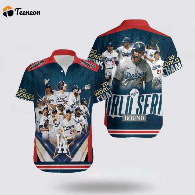 Mlb Los Angeles Dodgers Hawaiian Shirt Yearbook For Fan Mlb 1