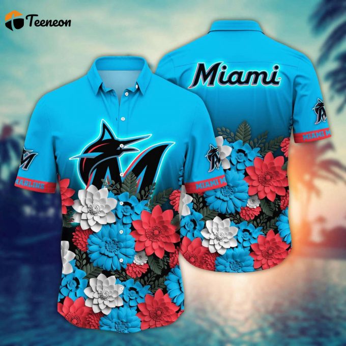 Mlb Miami Marlins Hawaiian Shirt Hawaiian Heatwave For Sport Fan 1