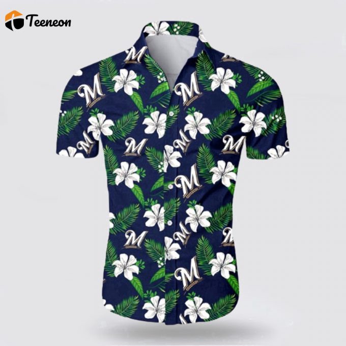 Mlb Milwaukee Brewers Hawaiian Shirt Discover The Unique Essence Of Summer For Fans 1